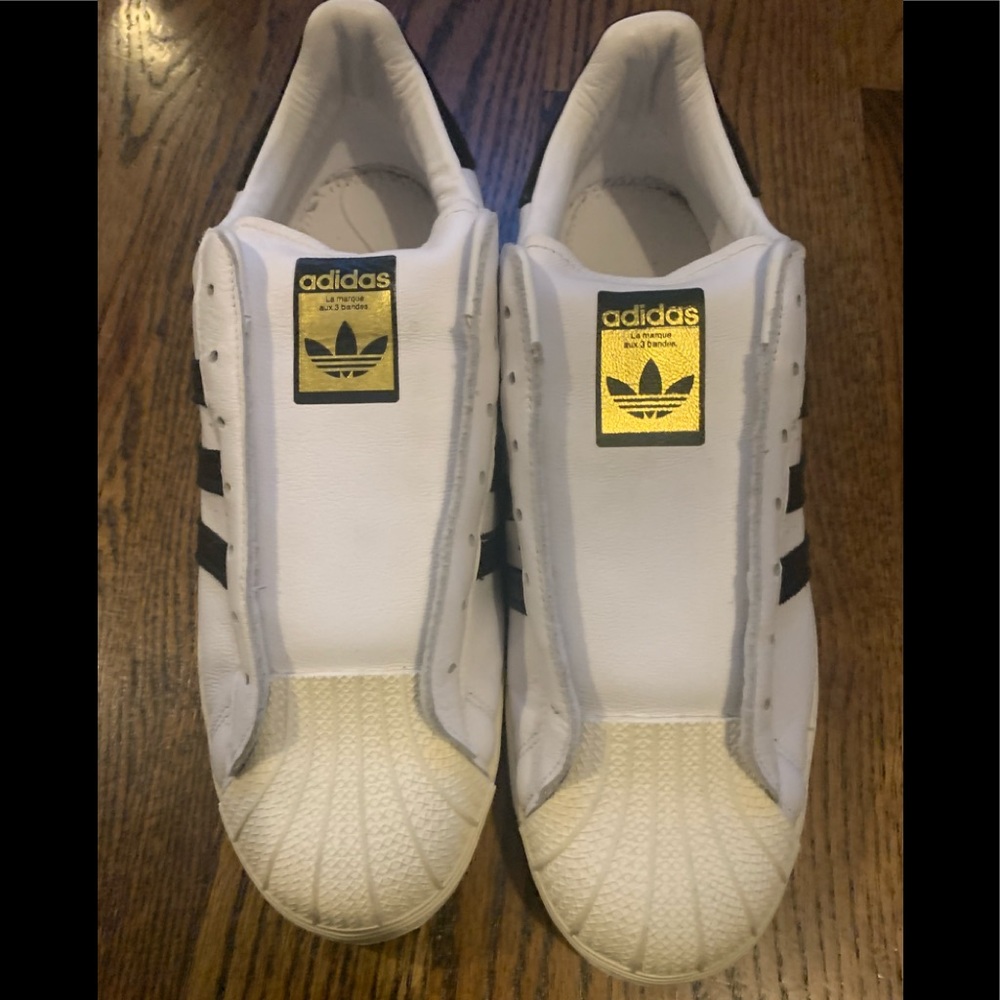 Adidas Superstar Laceless Sneaker Size 14